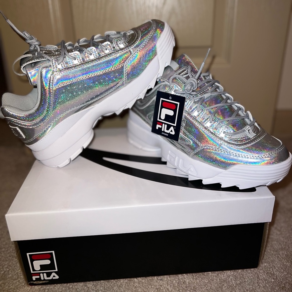 Fila Disruptor II Premium Iridescent Sneakers